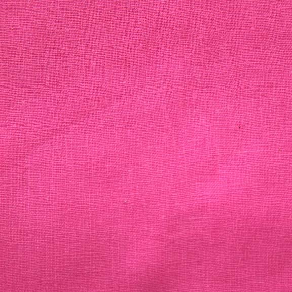 Image of Linen Fabric Square for Crewel Embroidery - Hot Pink