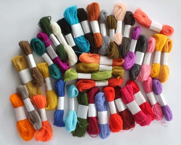 crewel wool embroidery thread