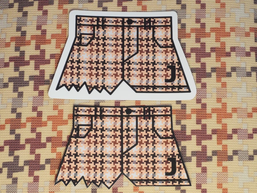 Image of Houndstooth Rust Plaidypus
