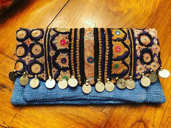 Image of Vintage coin Clutch