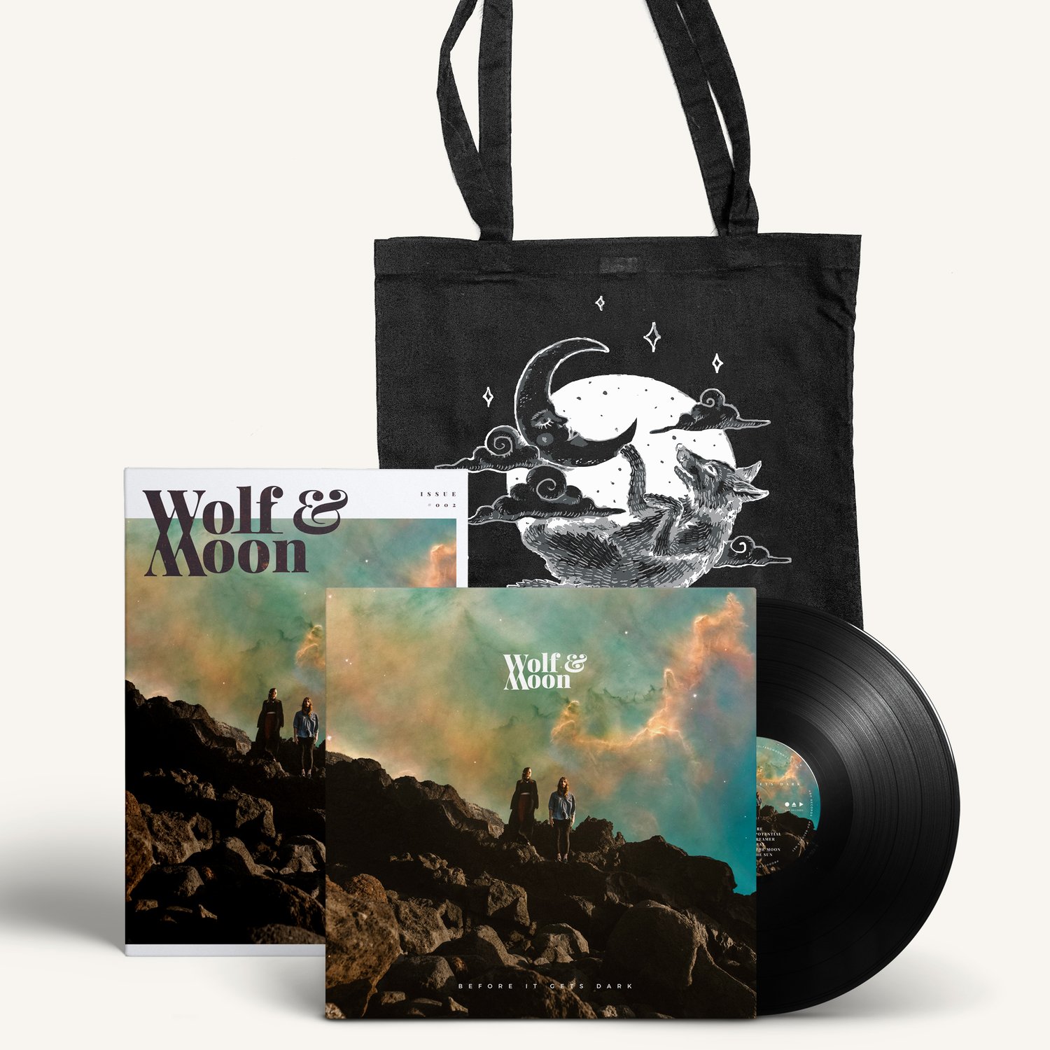 Image of Before It Gets Dark - Vinyl, a Mag in a Bag