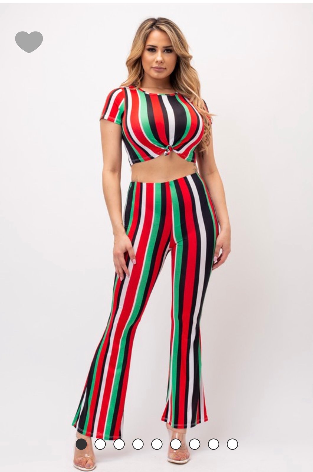 short bell bottom pants