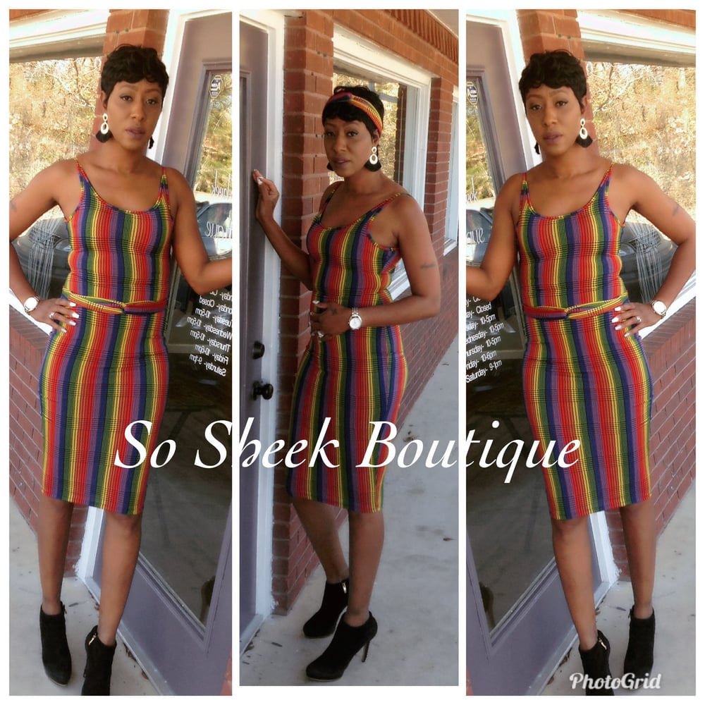 Image of Rainbow Dress