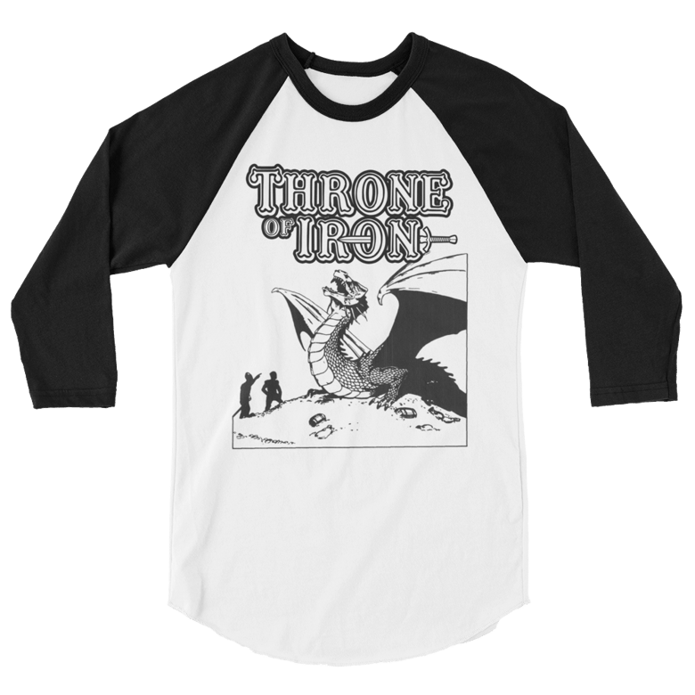 Image of Throne Of Iron Demo Cover 3/4 sleeve shirt