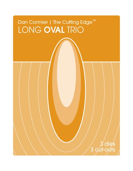 Image of Long Oval Trio Die Set