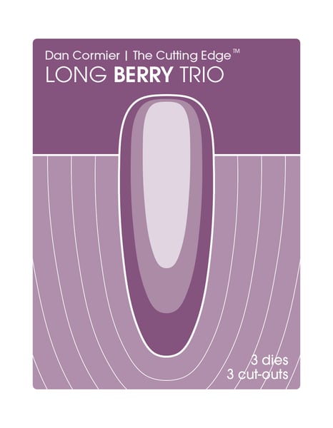 Image of Long Berry Trio Die Set