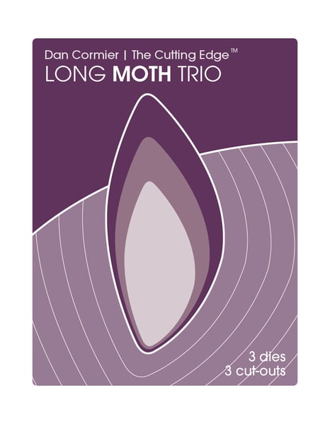 Image of Long Moth Trio Die Set