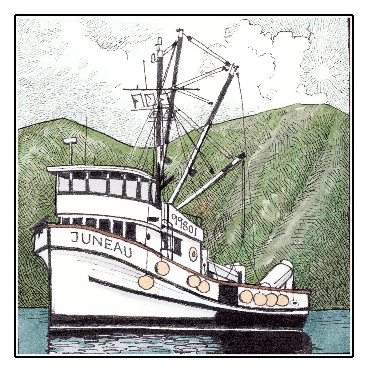 Tender Juneau 3 1/2" X 3 1/2"