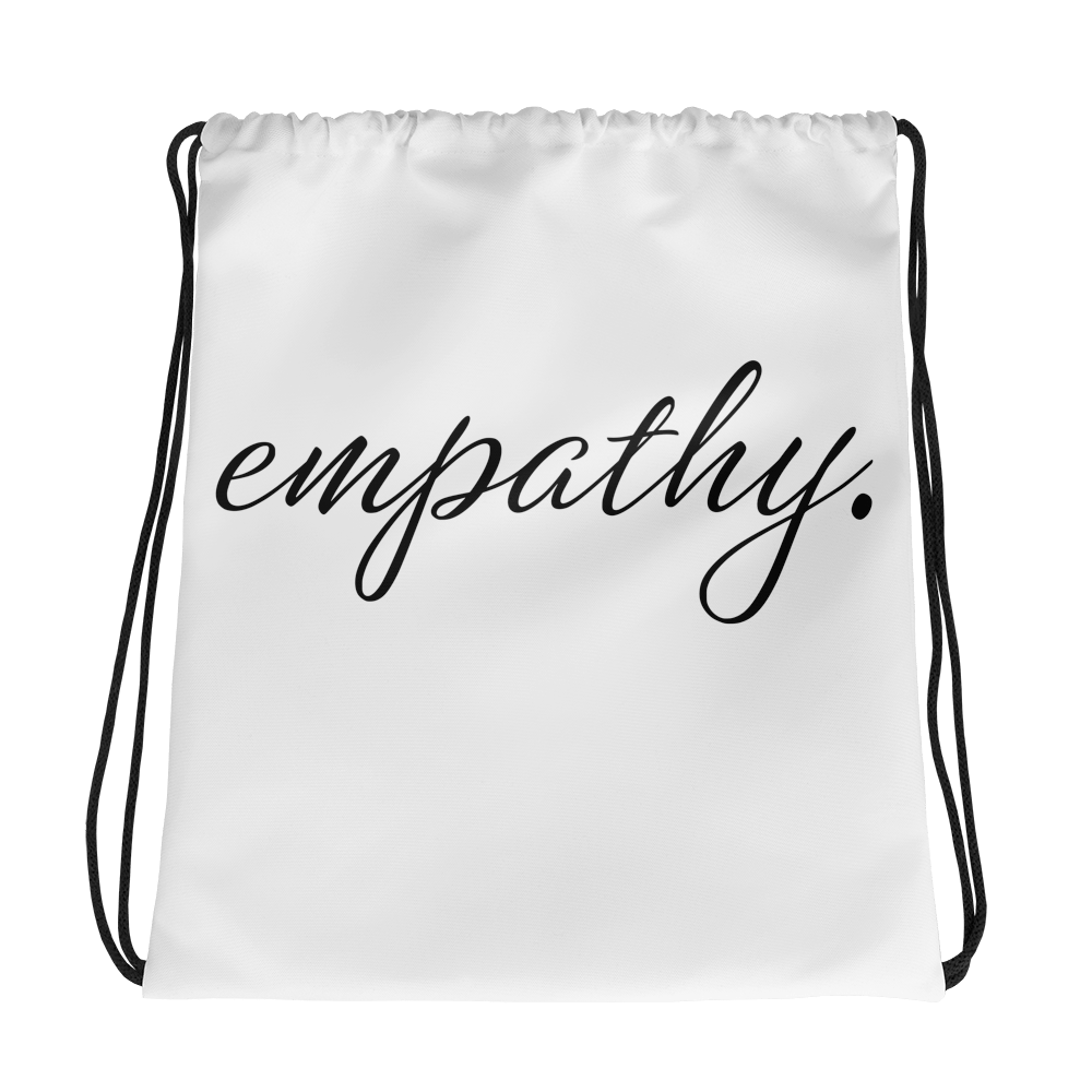 Image of Empathy drawstring bag