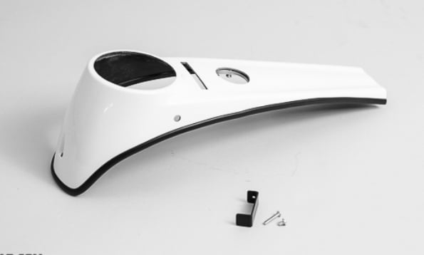 Image of Smooth paintable dash for softail models 