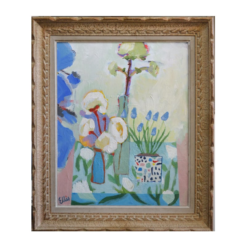 Image of Contemporary Painting, 'Muscari,' Poppy Ellis