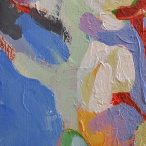 Image of Contemporary Painting, 'Muscari,' Poppy Ellis 