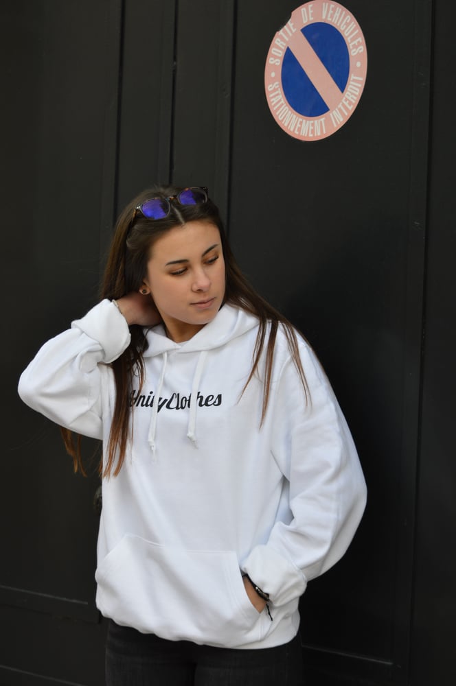 Image of Hoodie Blanc "DBZ"