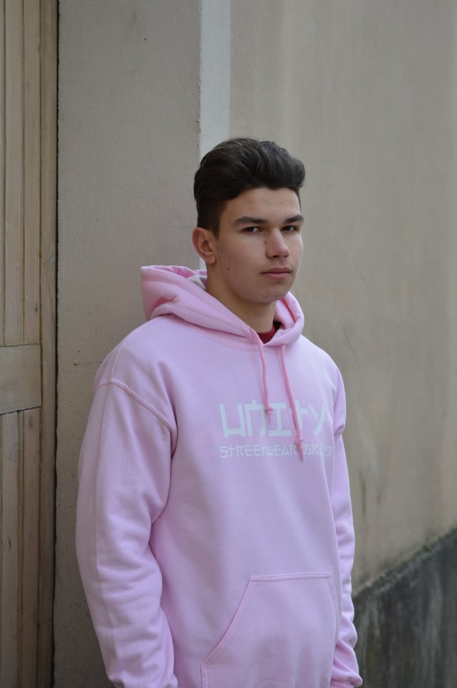 Image of Hoodie Rose pâle