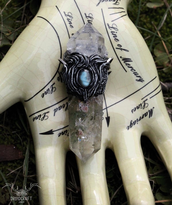 Image of Lodolite & Labradorite Necklace