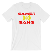 Image 1 of GAMER GANG POWER UP TEE RD/YLLW