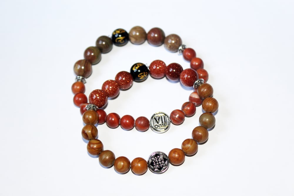 Image of "7Affirmations" Energy Jem Bracelet - VII DOSE X KuvLi 