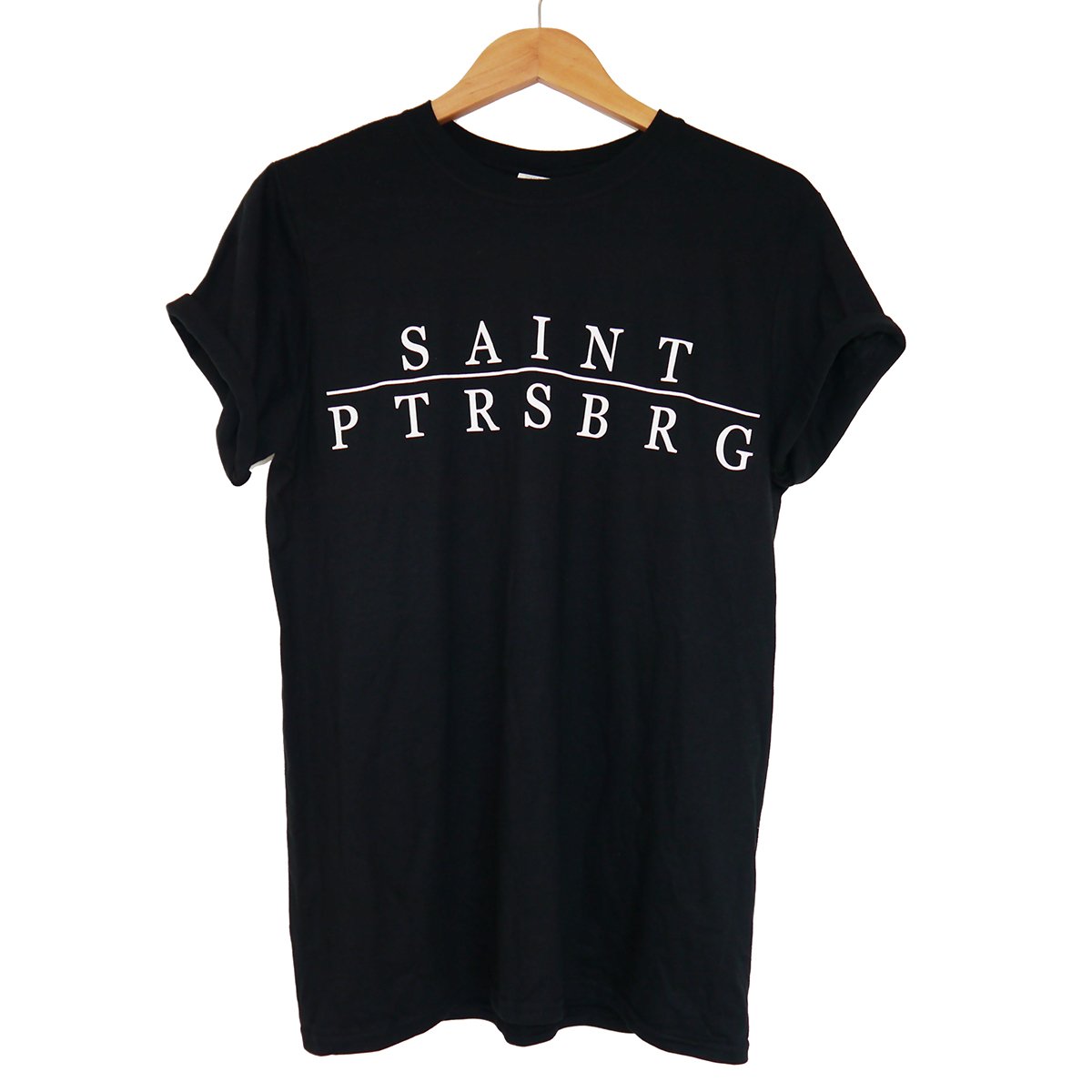 Image of SAINT PTRSBRG T-shirt - Black