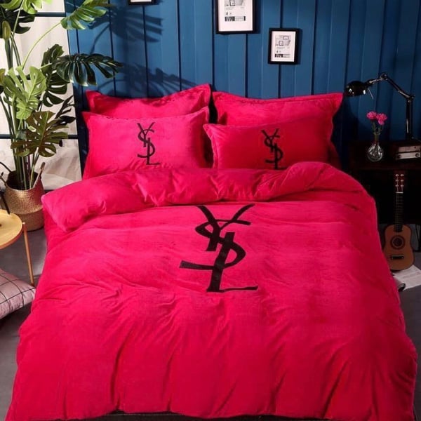 Image of Hot pink why S L bedset