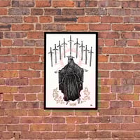 Image 1 of LIMITED EDITION RUN OF 10, "Nine of Swords", 12"x18"