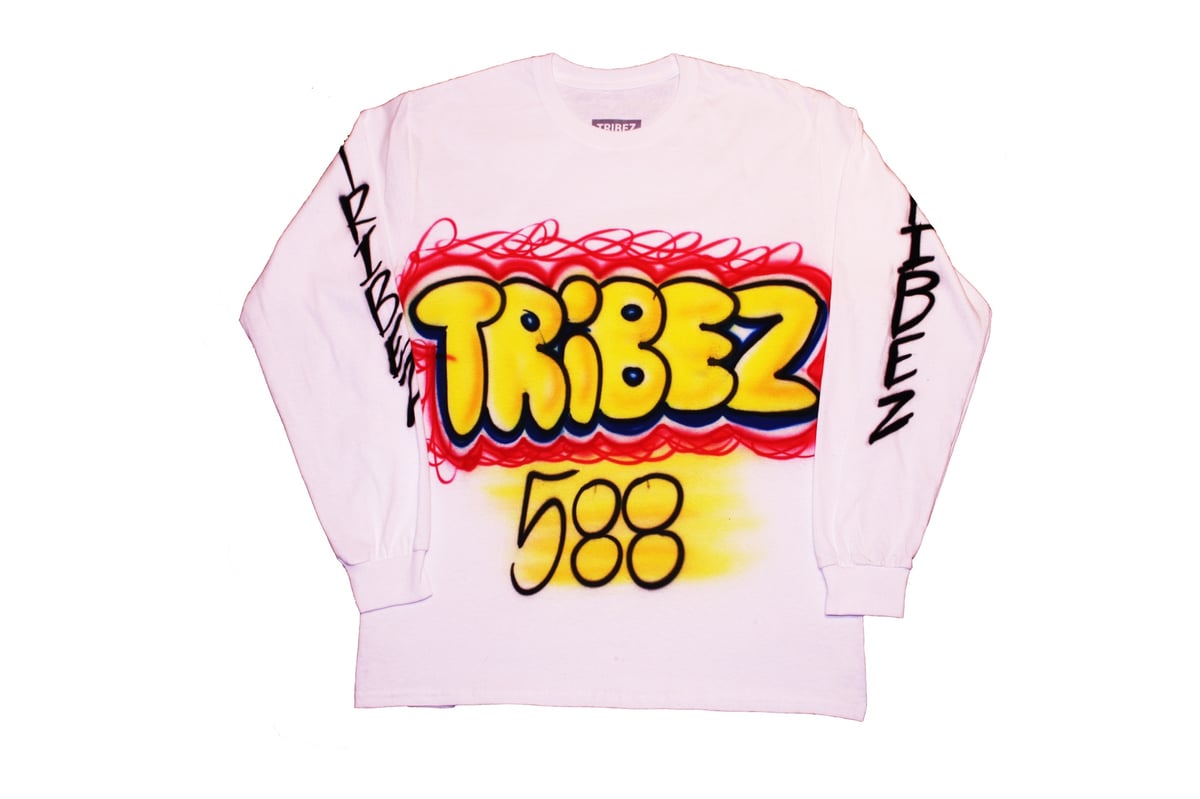 Image of "588" Airbrushed L/S Tee