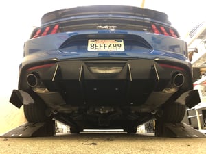 Image of 18’-21’ Ford Mustang rear diffuser