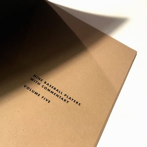 Image of Nine Baseball Players With Commentary Vol. 5