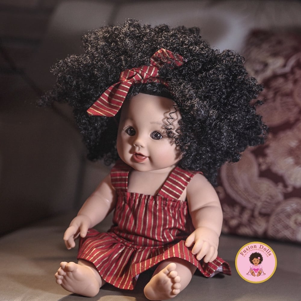 Image of Beautiful Biracial Doll Adelaida |toy Doll | Biracial| Light Complexion | Soft Vinyl Made|