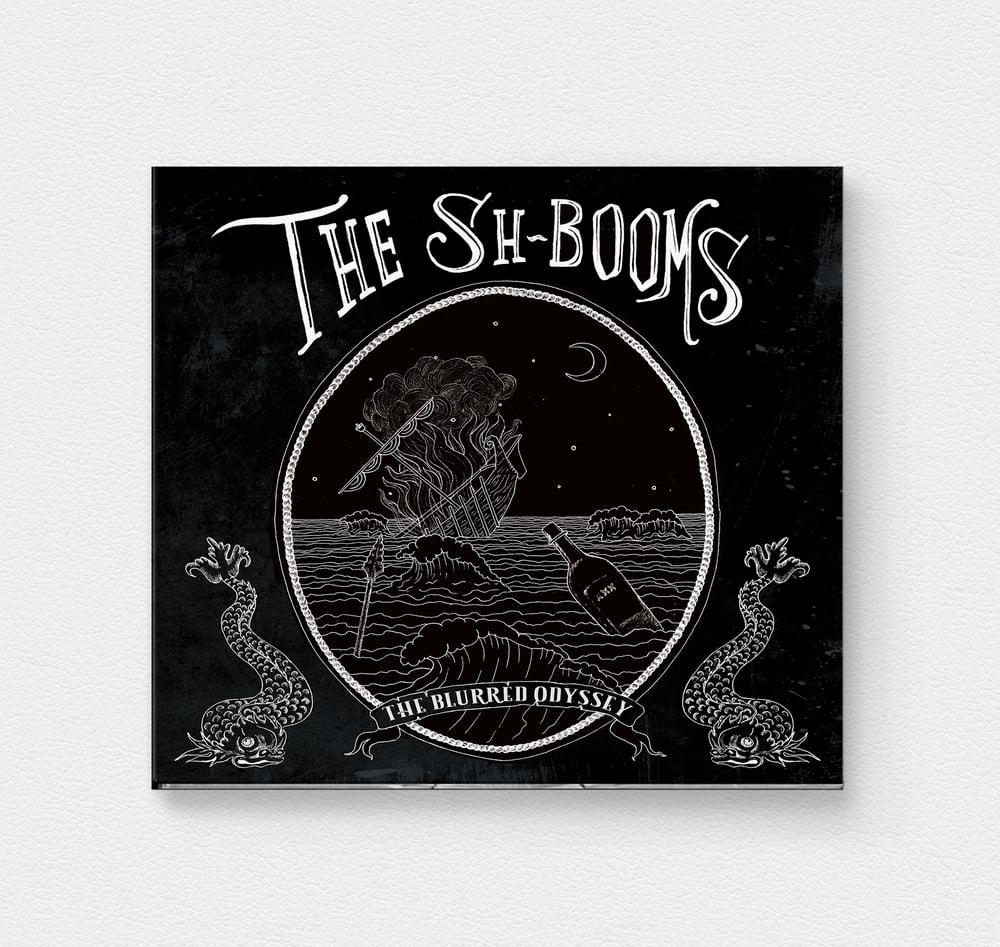 Image of The Sh-Booms 'The Blurred Odyssey' CD Digipak
