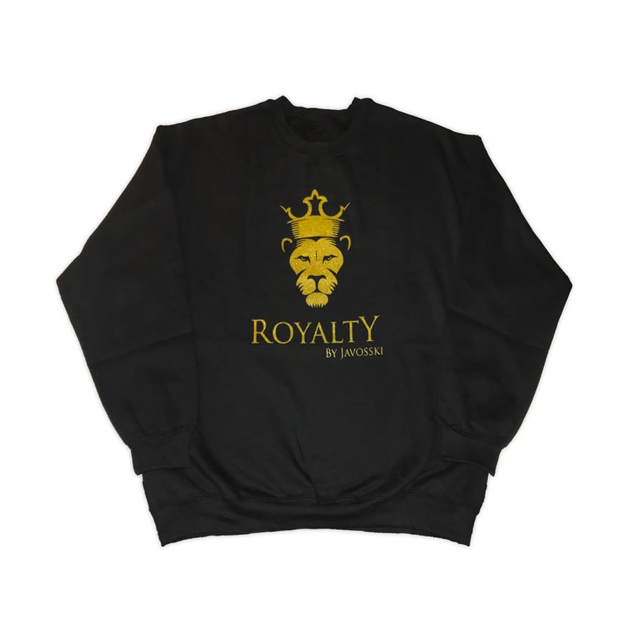 Image of Black x Gold Royalty (CREWNECK)