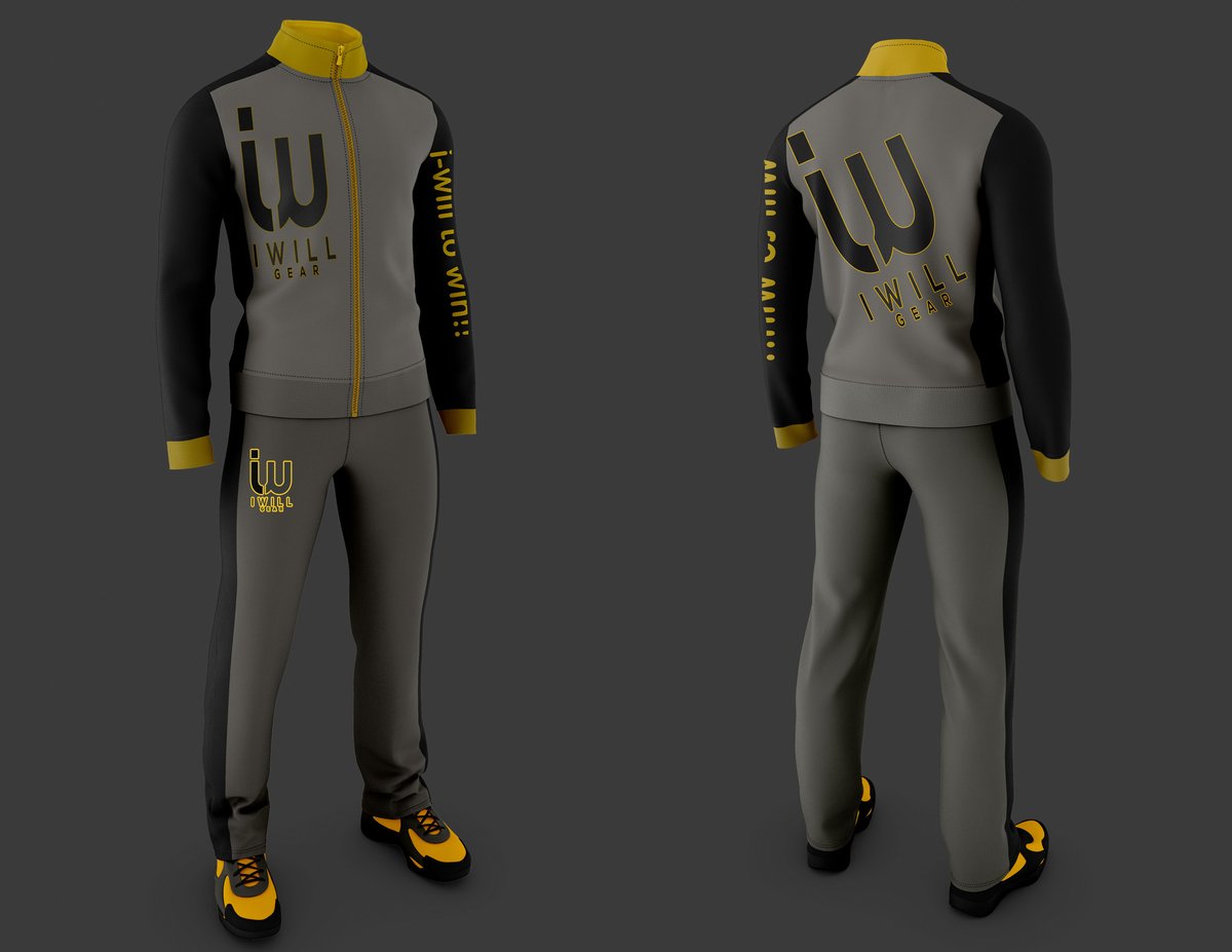 Image of custom warm-up suits