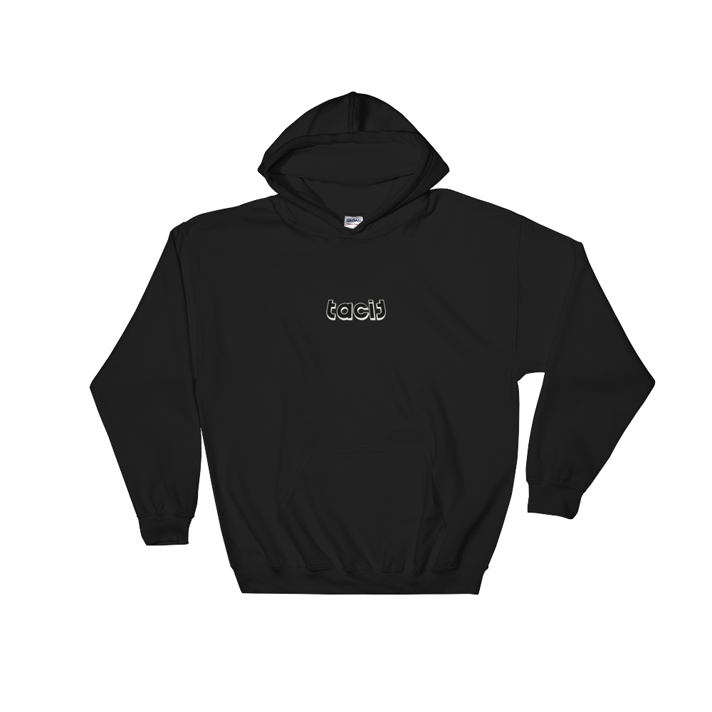 Image of TACIT hoodie - Black