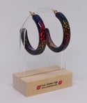 Crave Printed Hoops