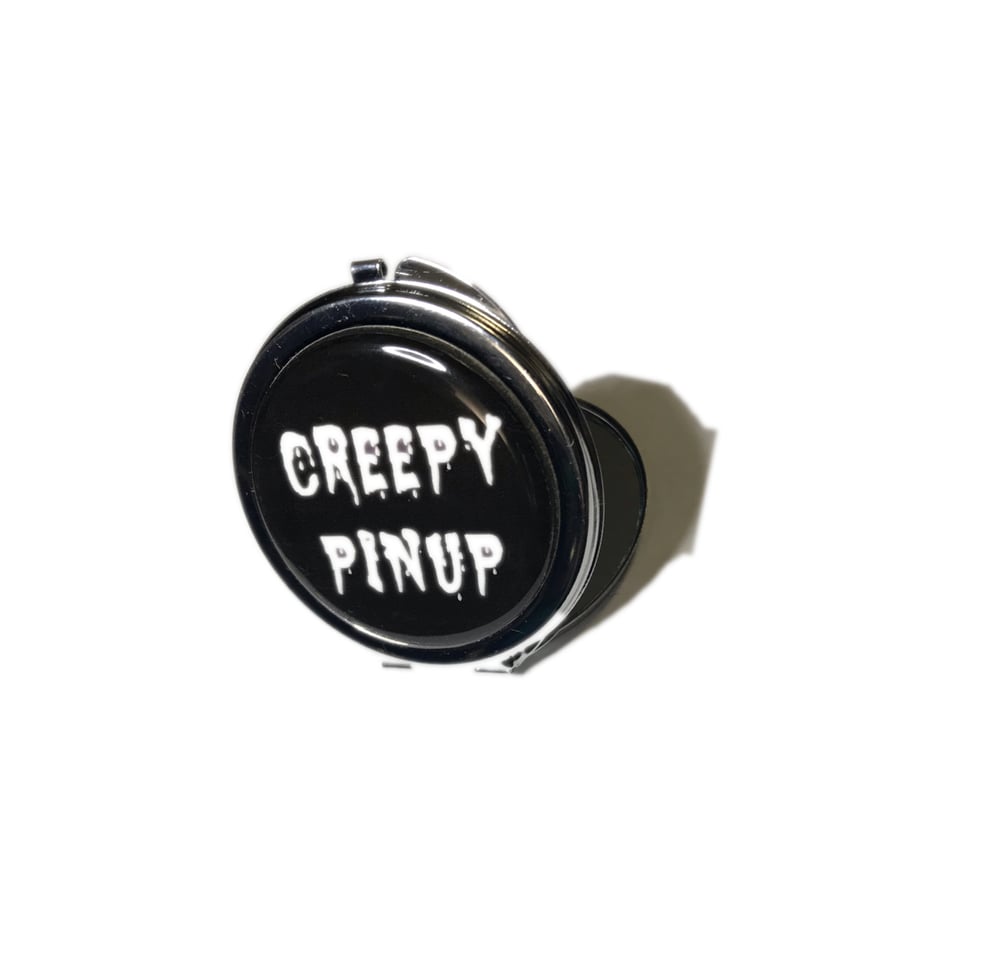 Creepy Pinup Compact Mirror 