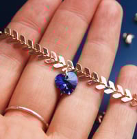 Image 2 of Indigo Heart Bracelet
