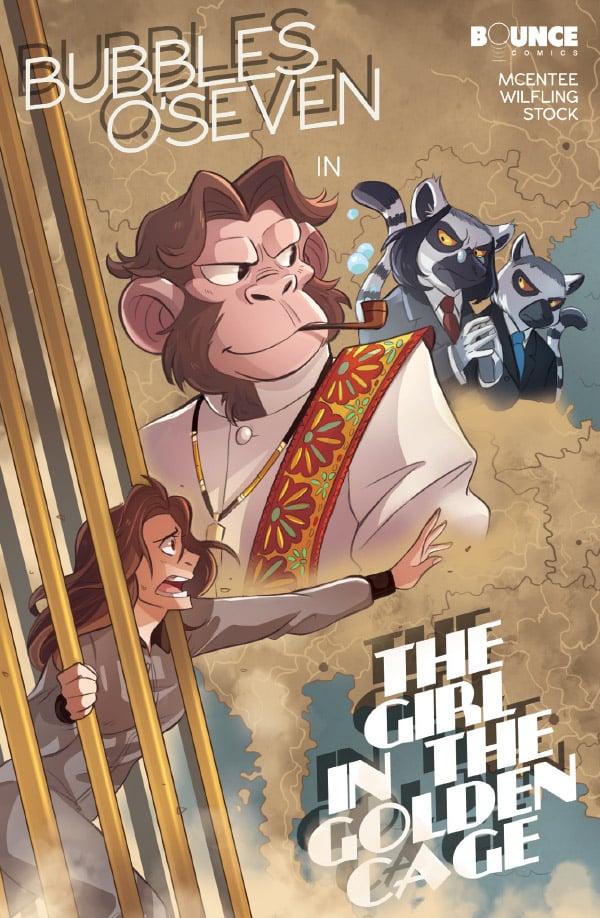 Image of Bubbles O'Seven #5 - The Girl in the Golden Cage