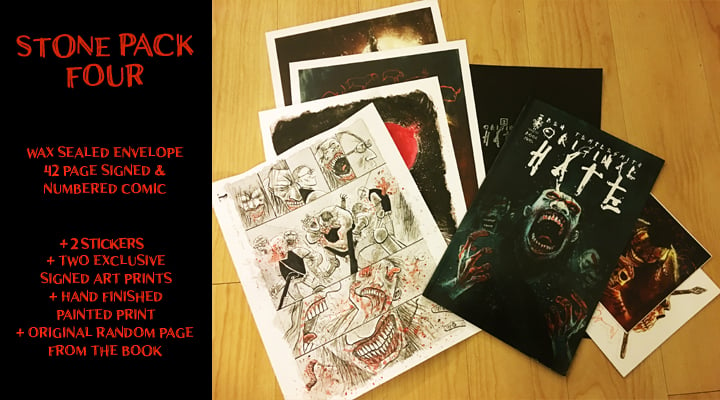 Image of ORIGINAL HATE #2 & STONEPACKS