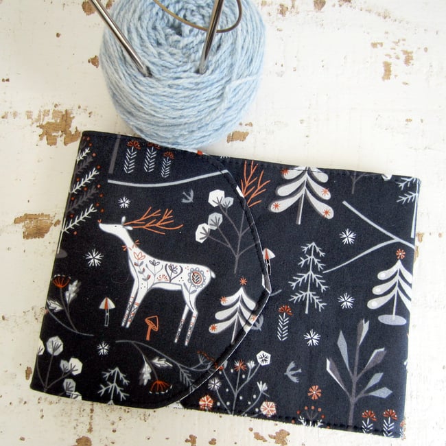 Tutoriel de la Pochette Claire pour ranger les aiguilles à tricoter circulaires