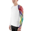 Image 4 of Men's Rash Guard-Madras sleeve