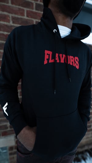 Image of Black Flavors “Big F” Hoodie