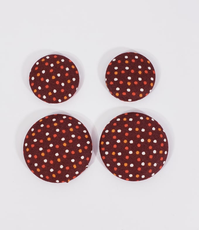 Image of CoCo Pop Button Earrings