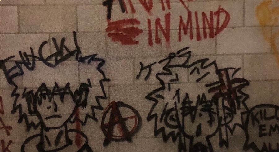 Image of anarchy in mind sticker 002