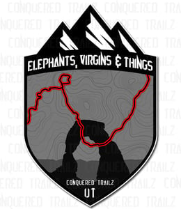 Image of "Elephants, Virgins, and Things" Trail Badge