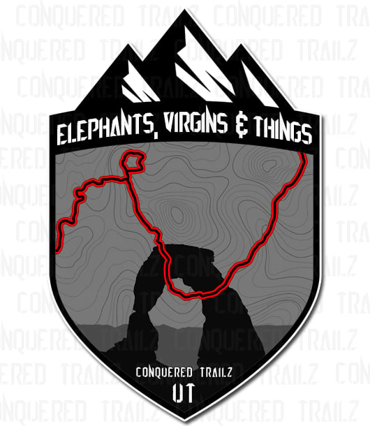 Image of "Elephants, Virgins, and Things" Trail Badge