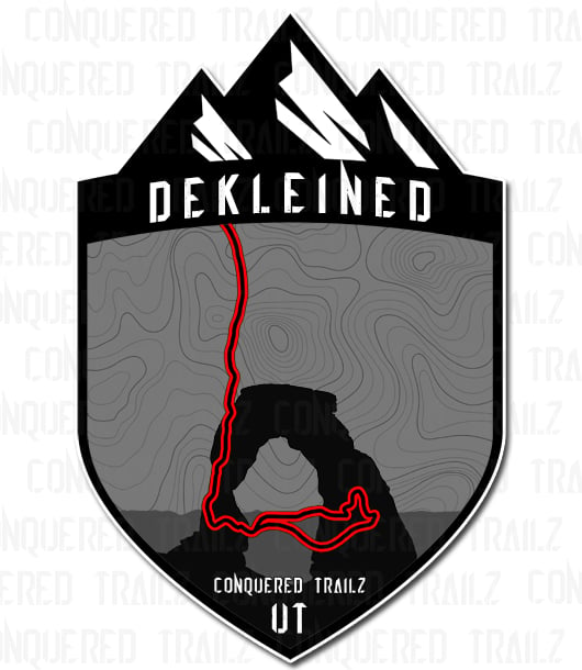 Image of "DeKleined" Trail Badge