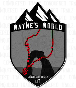 Image of "Wayne's World" Trail Badge