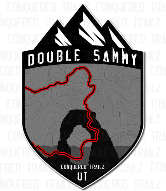 Image of "Double Sammy" Trail Badge
