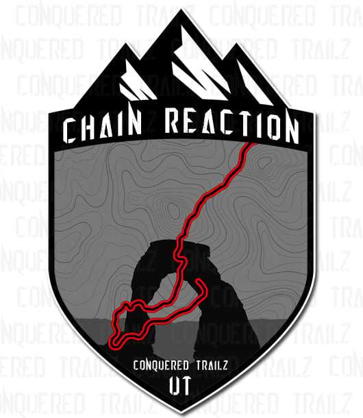 Image of "Chain Reaction" Trail Badge