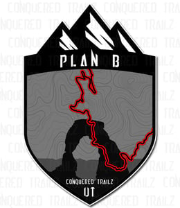 Image of "Plan B" Trail Badge