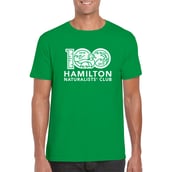 Image of Hamilton Naturalist's Club 100 Green Shirt